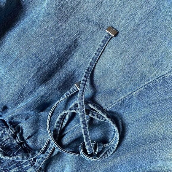 Michael Kors Loose Fitted Trouser Jogger - Pants - Jean - Blue - Picture 6 of 7